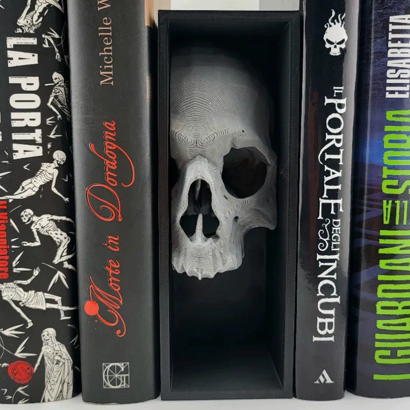 Новые книги-закладки с черепом, держатели для книг в виде черепа, 3D-печатные украшения для дома, настольный декор