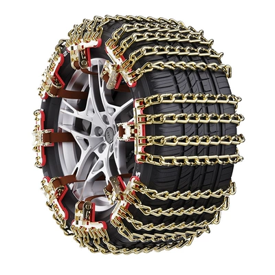 Tire snow chain — Factory Direct Sales Four-Way Car Anti-Skid