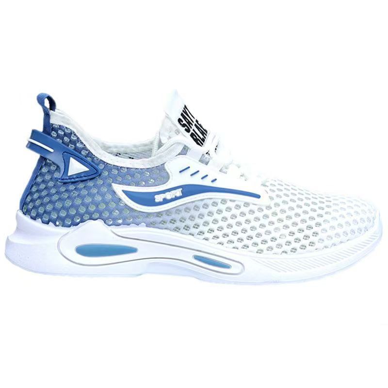 2025 Summer New Sneakers Soft Sole Wear-resistant Mesh Breathable Casual Versatile Fashion Men's Shoes_voghion.com