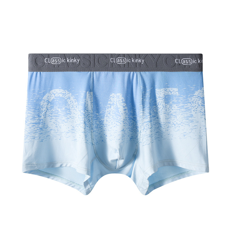 Pantalones cortos de hombre, pantalones cortos de ángulo plano, pantalones cortos de ángulo plano, hielo, 7A, pantalones íntimas antibacterianas, procesamiento personalizado