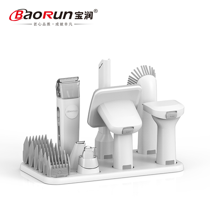 Baorun - Cortadora de Pelo para Mascotas y Aspiradora Todo en Uno, Eliminador de Pelo de Mascotas, Modelo LM3, Venta Directa de Fábrica