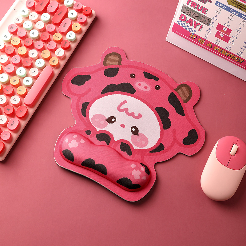 Alfombrillas de ratón transfronterizas, divertidas y variadas, reposamuñecas, alfombrillas de ratón de alta calidad con formas especiales, alfombrillas de ratón de dibujos animados para hombres y mujeres