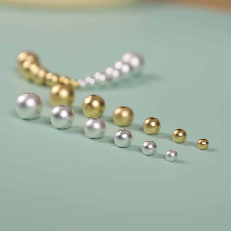 S925 sterling silver ancient silver beads double-hole spacer beads round beads DIY handmade necklace bracelet jewelry accessories hollow loose beads S925 sterling silver ancient silver beads double-hole spacer beads round beads DIY handmade necklace bracelet jewelry accessories hollow loose beads