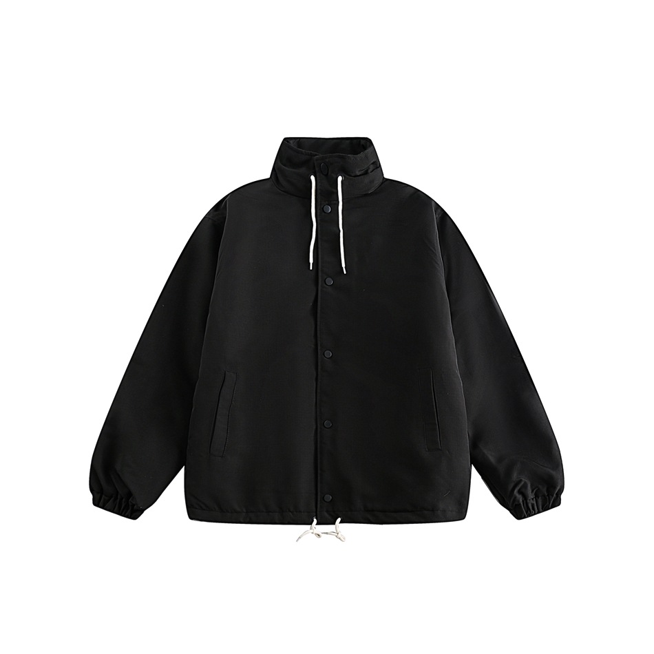 Giacca invernale da uomo in cotone sottile, stile americano, personalizzata, casual, ampia, con colletto alto, da lavoro RW78_voghion.com