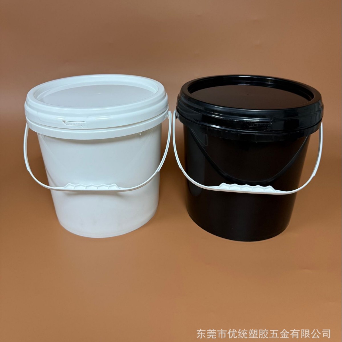 批发10L全新pp塑料桶 涂料桶10升广口塑料桶密封美式压盖