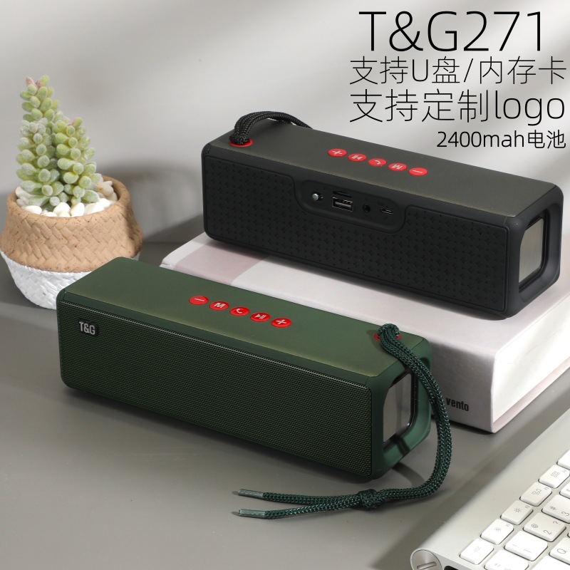 TG271 altavoz bluetooth portátil al aire libre tarjeta de doble altavoz impermeable regalo subwoofer bluetooth