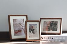 黑胡桃木实木相框榫卯圆角摆台高级感简约678寸A4洗照片相框批发