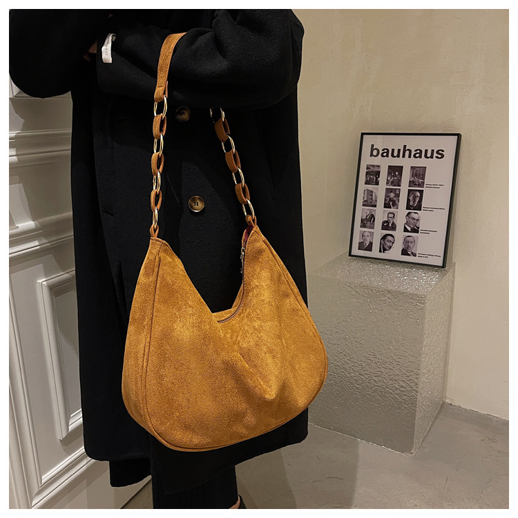 fashion frosted bags womens bags 2021 new trendy underarm bags autumn and winter fashion dumplingspicture12