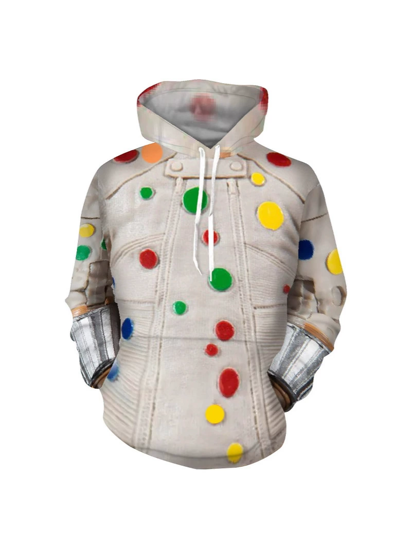 Комиксы, герои, набор, толстовка-худи, новая коллекция, 3D
