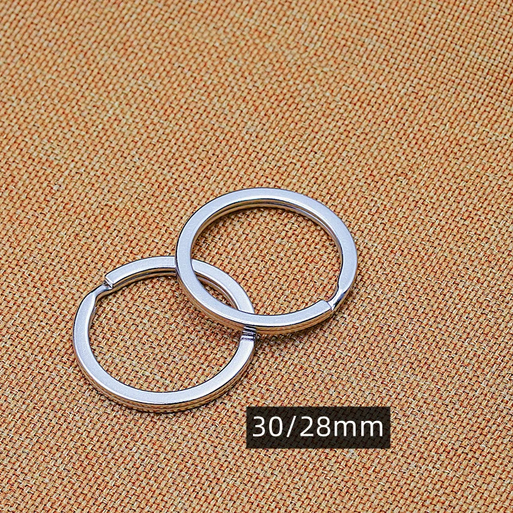 Quality keychain for keys with zipper, 30mm, 28mm