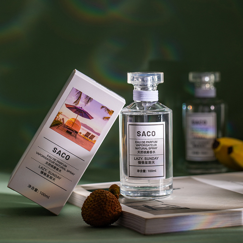 SACO Perfume Sunday Sluggish Hombres y mujeres Perfume fresco y natural perfumes duraderos
