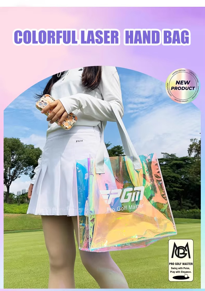 Túi tote nữ PGM siêu nhẹ chống thấm nước, dùng đựng đồ golf và du lịch — Túi tote Symphony [siêu nhẹ và di động/không thấm nước/dung lượng lớn] SOB020 chi tiết 24