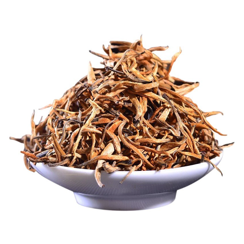 Красный черный чай Юньнань Фэнцин Черный чай Юньнань Черный чай Древнее дерево Черный чай 500 г Большой золотой иглы Оптовая продажа черного чая