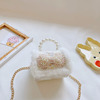 Demi-season fashionable one-shoulder bag for princess, wholesale, Korean style