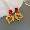 Retro earrings, advanced fashionable accessory, high-quality style, wholesale