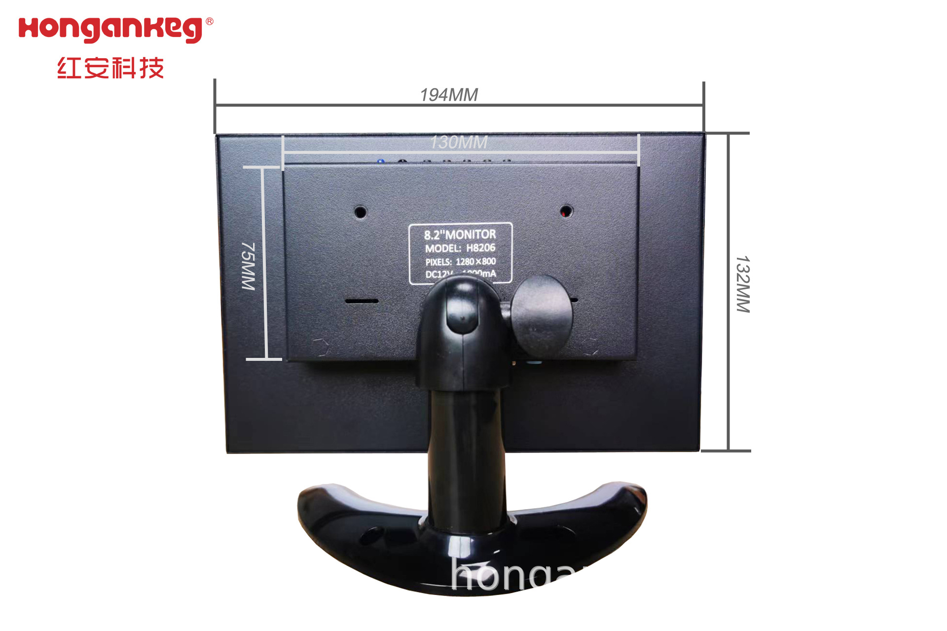 8/9/10/11.6/13.3/ 15.6inch Embedded Industrial Monitor High-Definition Touch Metal Display