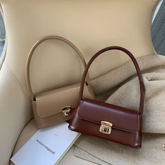 上新秋冬港风复古法棍包女包2025新款韩版百搭质感洋气单肩手提包