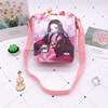 Cartoon trend one-shoulder bag, polyurethane handheld organizer bag, shoulder bag