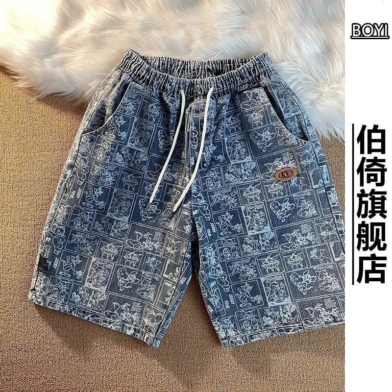 Джинсовая юбка, шорты, джинсы, oversize