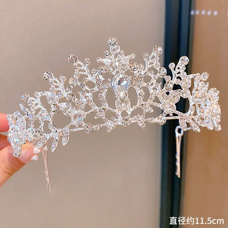 tiara crown accessory for bride — elegant princess headpiece, wedding & birthday gift, 0.03 kg
