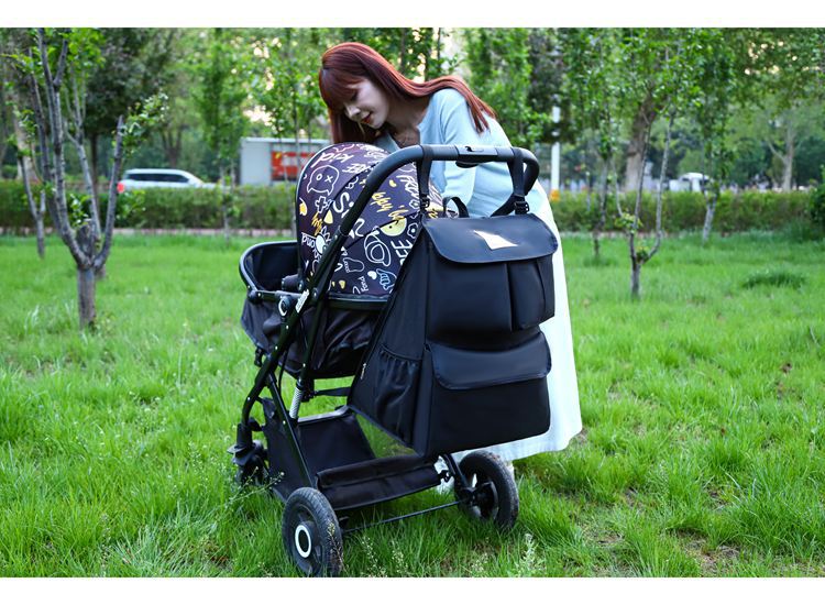 Baby stroller hanging bag, storage bag, baby walking tool, storage bag, baby stroller universal accessory hanging bag, storage hanging bag undefined