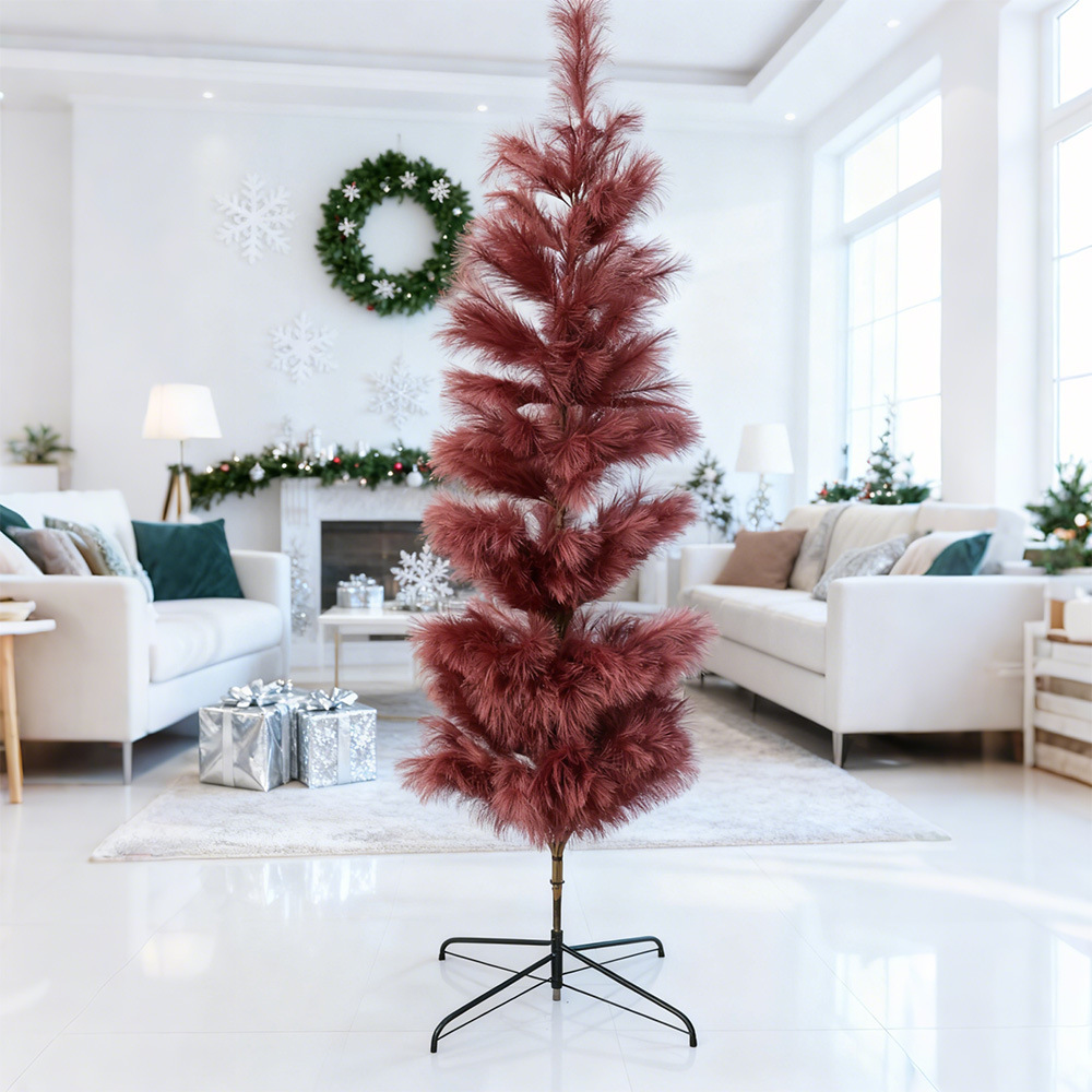 árbol de navidad de caña decoración de navidad decoración de vacaciones centro comercial belleza premium 2025 Amazon nuevo transfronterizo