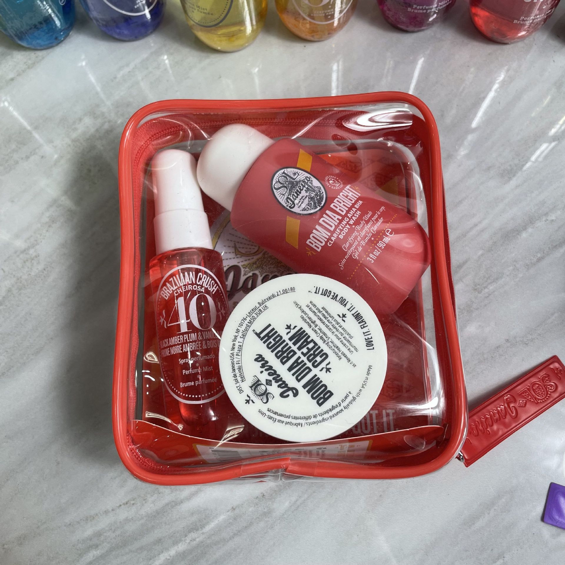 Transfronterizo Sol de Janeiro Brasil Perfume Río Verano Perfume Body Lotion Bath Gel Kit de viaje image 8