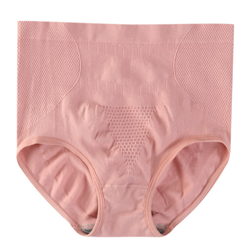 Graphene Honeycomb Seamless Seamless Breathable Women's High Waist Belly Controlling Butt Lifting Body Shaping Briefs Underwear for Women