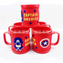 PVC软胶马克杯广告促销礼品3D立体来图可定制创意跨境热销