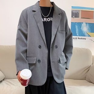 Men's Suits 2025 Spring New Popular Loose Versatile Korean Style Youthful Trendy Casual Fashion