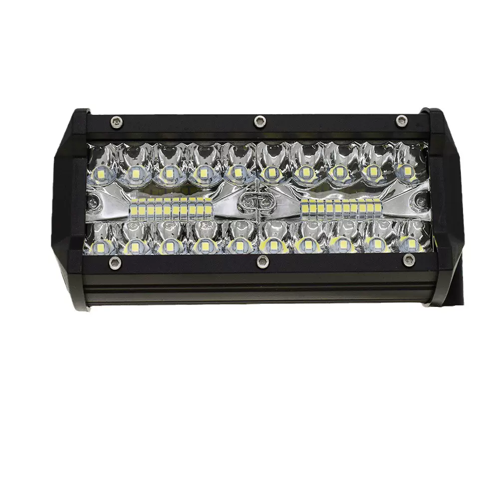 汽车LED工作灯3排120w工作灯聚光车顶灯长条灯车灯