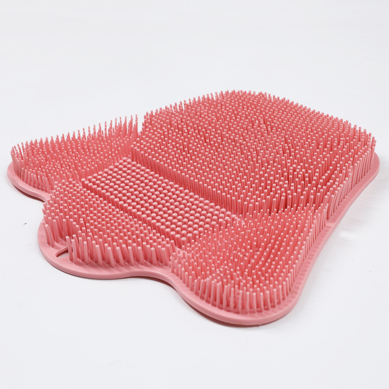 Non-slip doormat, exfoliating universal massager