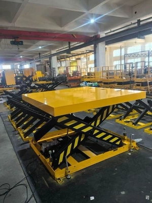 Fixed Scissor Lift, Large-Tonnage Cargo Lift, Factory Workshop Warehouse Loading and Unloading Platform (Avtomobil fırlanan platformaları) - small-fixed-cargo-platform-advance-payment