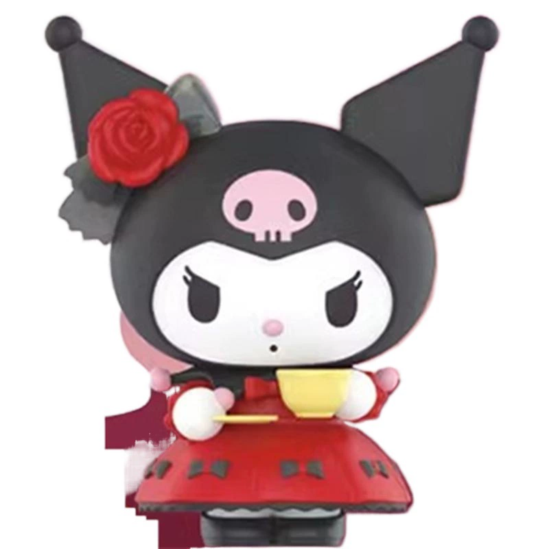 Серия Sanrio розовая тайна: слепой бокс, фигурка Мелоди, сердце-Куломи, украшения, подарок для девочек на день рождения, модные игрушки