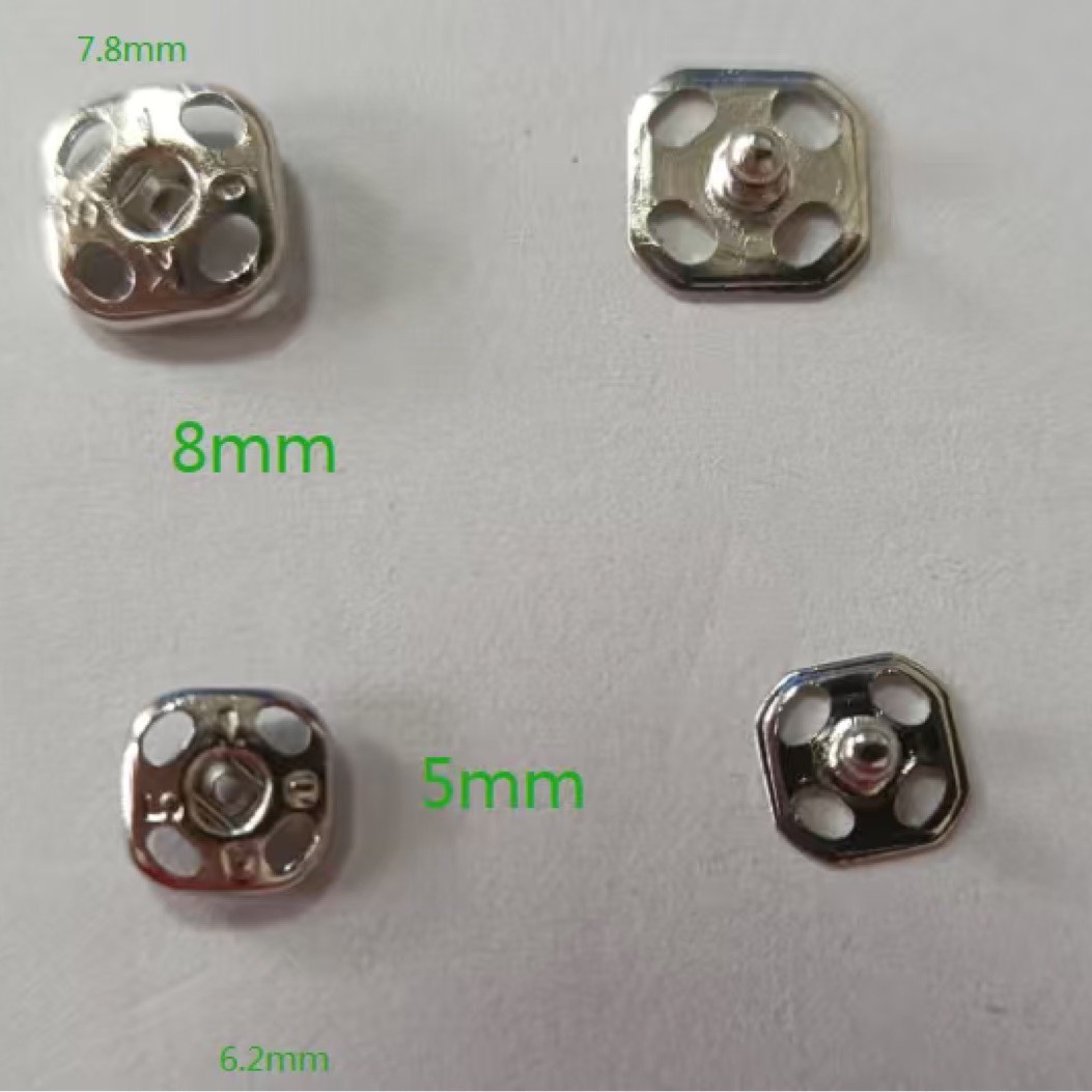 品质现货机缝按扣510SSM铜暗扣机钉按扣自动钉扣机揿扣