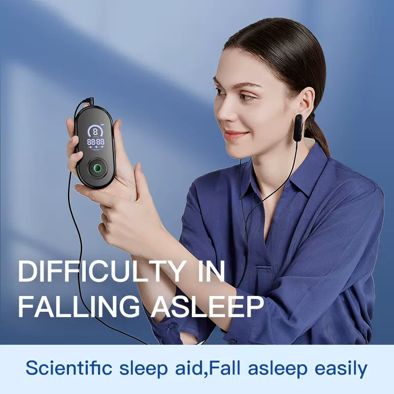 智能手握夹耳式春归助眠仪CES疗法微电流夹耳朵改善深度睡眠失眠