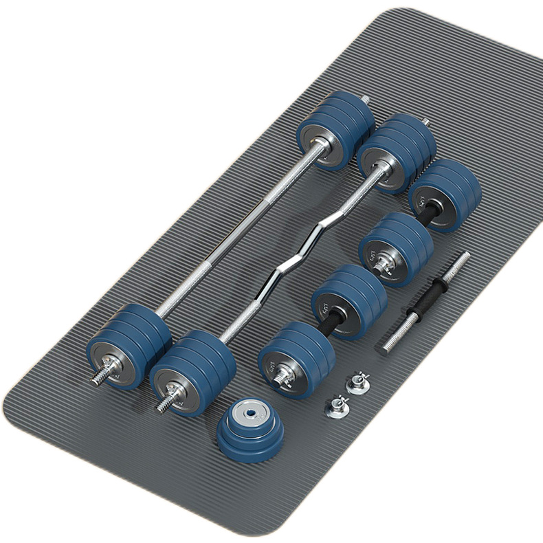 Steel Dumbbell Men's Home Fitness Exercise20 Kg Barbell Pair Set Combination Adjustable Iron-clad Equipment