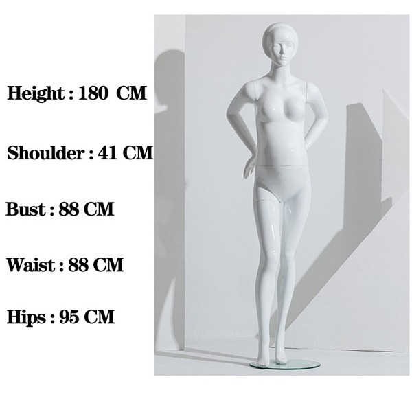 Maniquí de Cuerpo Completo para Embarazada de Fibra de Vidrio para Tienda de Maternidad
