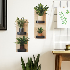 新款fun-b29仿真3D綠植創意盆栽臥室客廳陽台家居美化牆貼紙