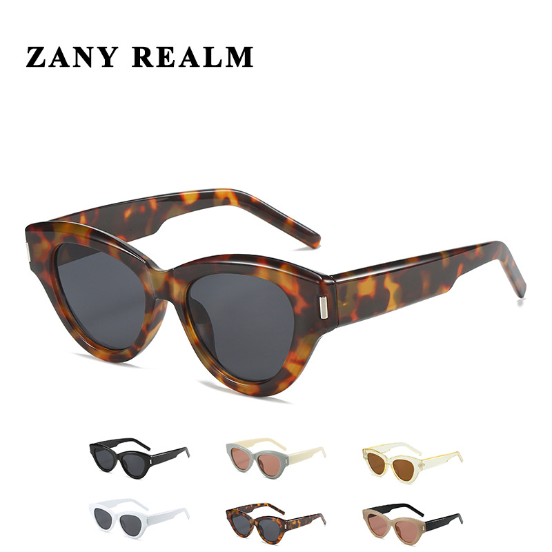 Nuevo retro gato ojo personalidad diseñador gafas de sol neto frijol rojo mismo estilo americano gafas de sol fabricante en stock