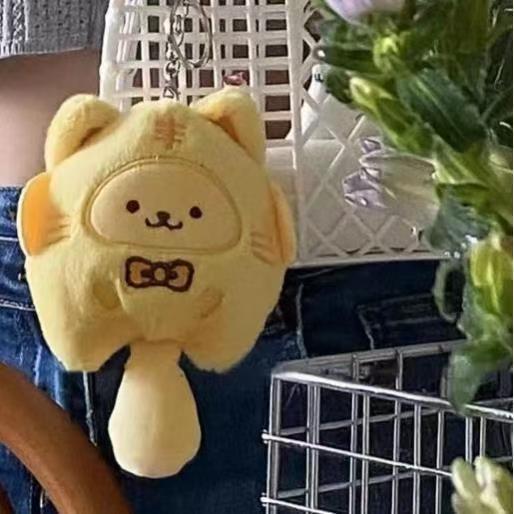 Disfraz Kitty Kitty Meimei colgante japonés para ganar dinero gato caricatura bonito payaso bolsa de pescado colgante