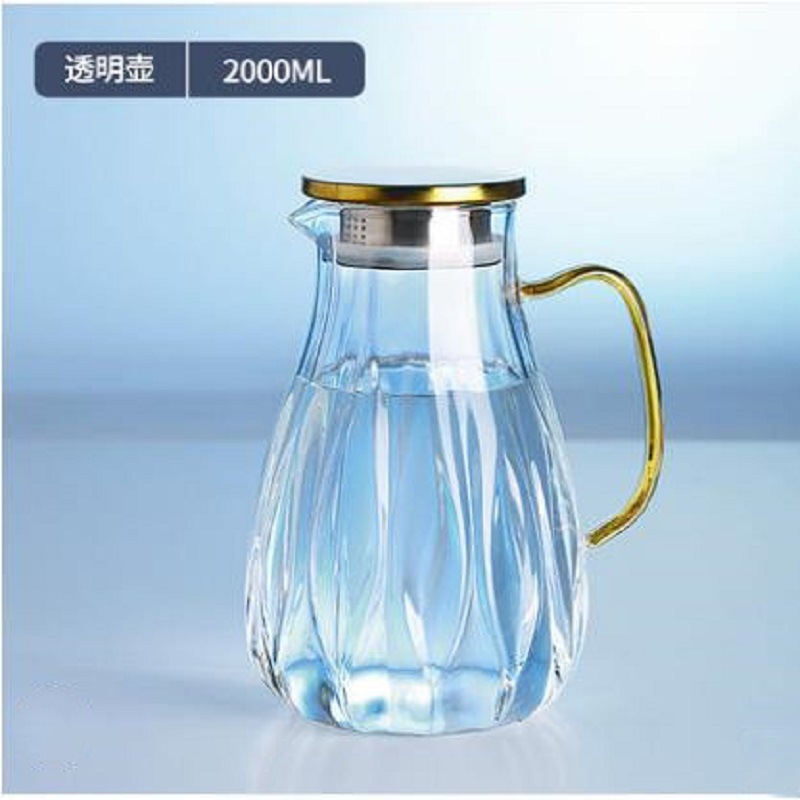 Patrón de martillo doméstico botella de agua fría taza de agua traje de vidrio botella de agua de gran capacidad jugo espesado olla ala botella de agua