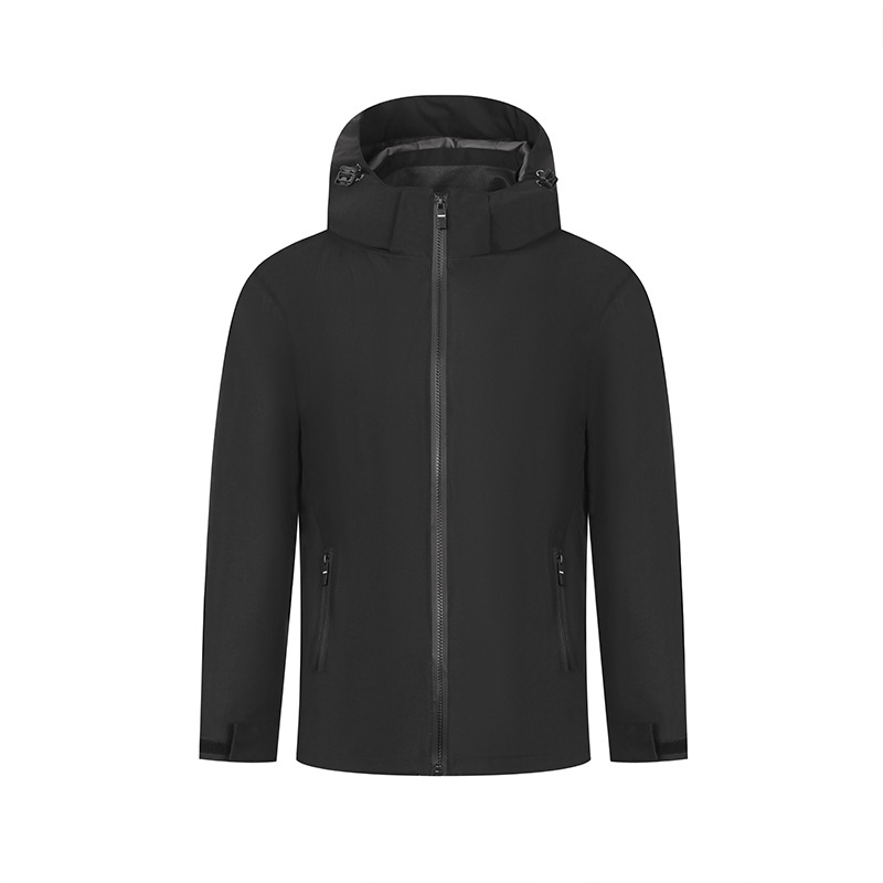 Chaqueta de una sola capa al aire libre con capucha delgada cazadora deportiva casual impermeable resistente al desgaste traje de Montañismo grupo compra overoles