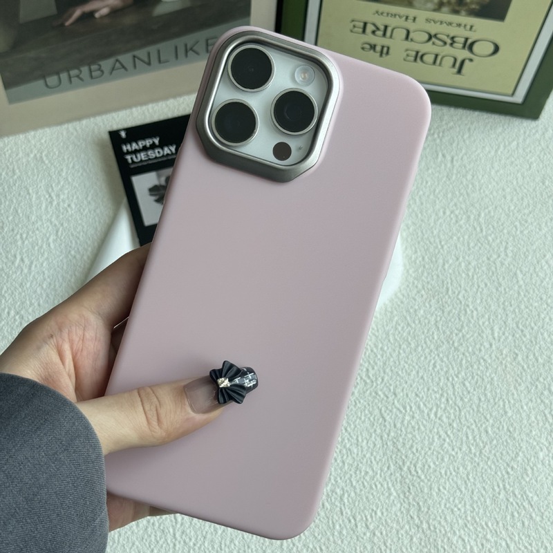 iPhone16pro max携帯電話ケースApple 15新しいモデル14/13に適したハイエンドつや消しシェルメタルレンズ|undefined