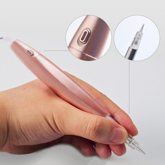 Factory wholesale: First-generation embroidery machine in pink, with screw-on design and fully integrated construction—Nala Feizi model