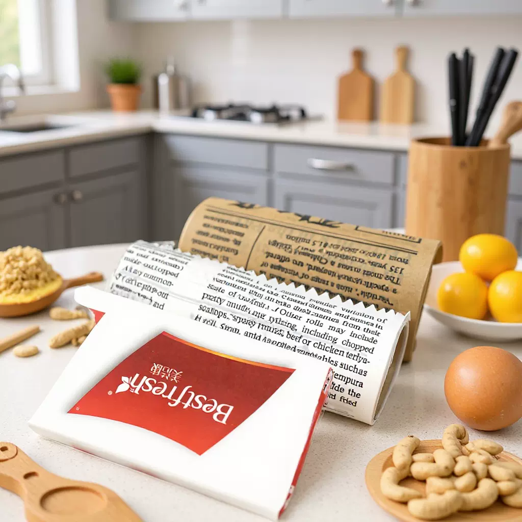 美式食品双面复古硅油纸空气炸锅烤盘纸吸油纸烘焙面包蛋糕纸工厂