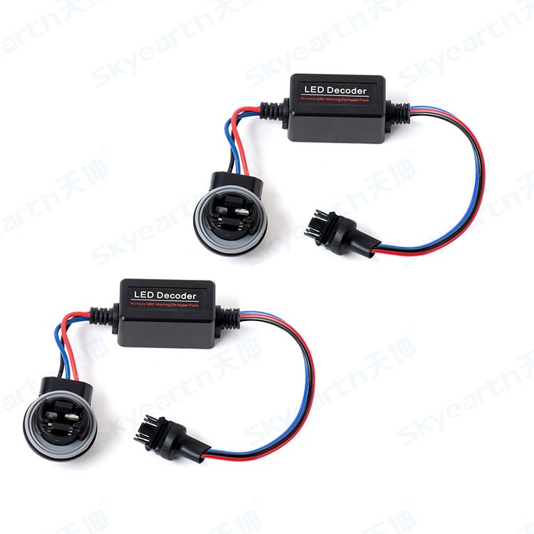 Fabricantes al por mayor de automóviles 1157 LED decodificador de errores BAY15D LED decodificador de luz de freno