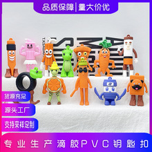 跨境山海经钥匙扣挂件洞洞乐盲盒公仔国外山海经木棍人玩具包挂件