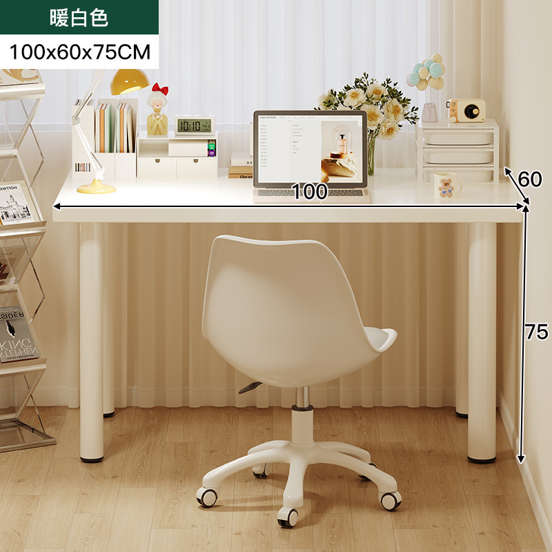 Mesa de maquillaje en todo un 2025, nuevo escritorio de computadora de dormitorio de niñas con cajones, mesa de maquillaje simple para trabajar