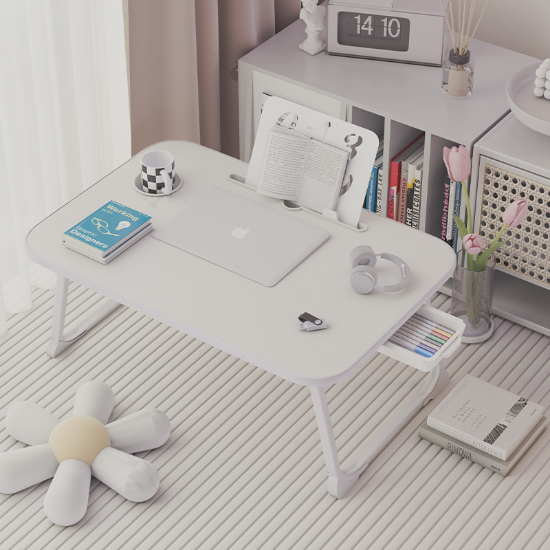Foldable Table Dormitory Lazy Person Support Dining Table Home Bedroom Bay Window Desk Bed Artifact Foldable Table Dormitory Lazy Person Support Dining Table Home Bedroom Bay Window Desk Bed Artifact